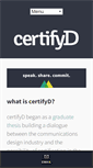 Mobile Screenshot of certifyd.org